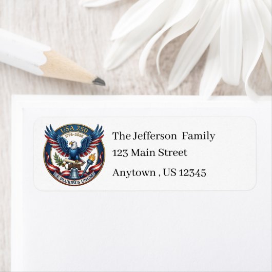 USA 250 Eagle return address (Insitu)