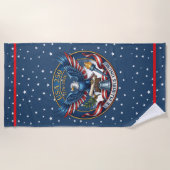 USA 250 Eagle Strandtuch (Vorderseite)