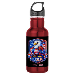 USA 250 EDELSTAHLFLASCHE