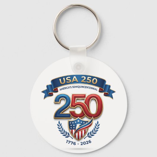 USA 250 Feier Schlüsselanhänger (Vorderseite)