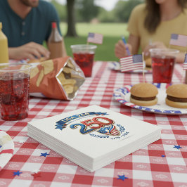 USA 250 Feier Serviette