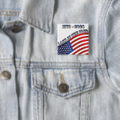 USA 250 Freedom 1776-2026 Patriotic Button (Beispiel)