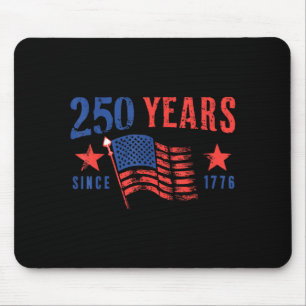 Usa 250. Geburtstag 1776 2026 für Männer Frauen 4. Mousepad