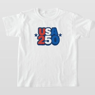 USA 250. Geburtstag 1776-2026 Patriotisch Amerikan T-Shirt