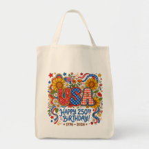 USA 250. Geburtstag Sonnenblumen-Grafik