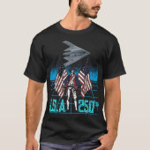 USA 250. Geburtstag T-Shirt (Vorderseite)