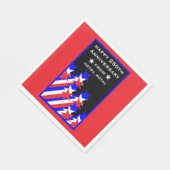 USA 250. Geburtstagsfeier und Geschäft Serviette (Ecke)