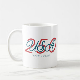 USA 250 ★ Gegr. 1776 Kaffeetasse