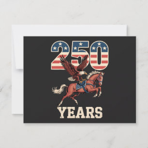 USA 250-Jahr-Feier Einladung