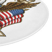 USA 250-Jahr-Feier Schneidebrett (Ecke)