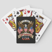 USA 250-Jahr-Feier Spielkarten (Rückseite)