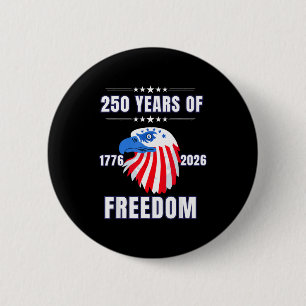 USA 250-Jahr-Jubiläum Adler 1776 Bis 2026 Patrioti Button