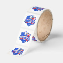 USA 250-Jahr-Jubiläums-Wappenschild-Emblem Weißkop