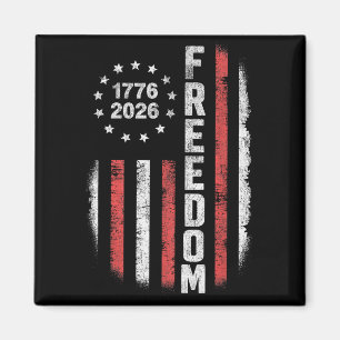 USA 250 Jahre 1776-2026 Freiheit Vintage Amerikani Magnet