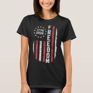 USA 250 Jahre 1776-2026 Freiheit Vintage Amerikani T-Shirt