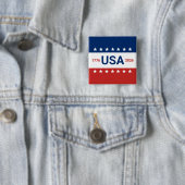 USA 250 Jahre 1776 2026 Red White Blue Button (Beispiel)