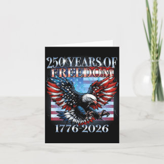 USA 250 Jahre 1776-2026 Weißkopfseeadler Amerika-F Karte