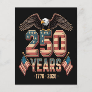 USA 250 Jahre 250. Jubiläumsflagge US Flyer