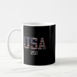 USA 250 Jahre Amerikanisches Jubiläum 1776-2026 25 Kaffeetasse