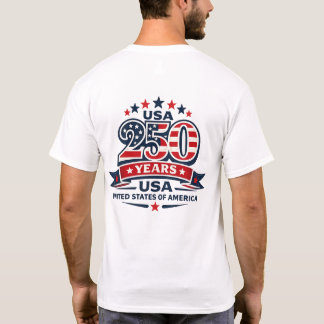 USA 250 Jahre Emblem T-Shirt