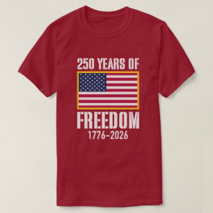 USA 250 Jahre Freiheit T-Shirt
