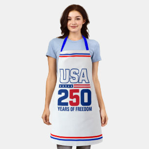 USA 250 Jahre Freiheits-Patriotisches Flaggen-Desi Schürze