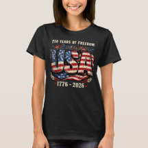 USA 250 Jahre Freiheits-Shirt | 1776–2026 Patriot