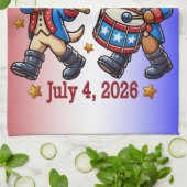 USA 250 Jahre Jubiläum Souvenir - Patriotic Geschirrtuch (Gefaltet)