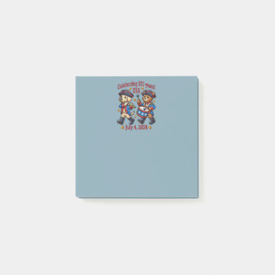 USA 250 Jahre Jubiläum Souvenir - Patriotic Post-it Klebezettel