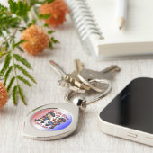 USA 250 Jahre Jubiläum Souvenir - Patriotic Schlüsselanhänger (Seite)