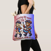 USA 250 Jahre Jubiläum Souvenir - Patriotic Tasche (Von Nahem)