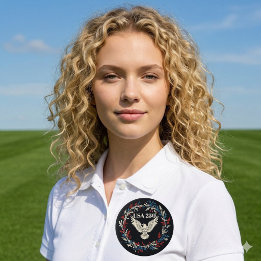 USA 250 Jahre Jubiläum Weißkopfseeadler Vintage El Button