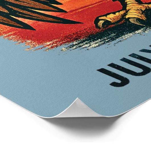 USA 250 Jahre - Patriotic Bald Eagle 4. Juli 2026 Poster (Ecke)