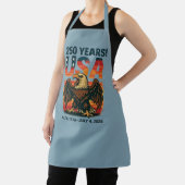 USA 250 Jahre - Patriotic Bald Eagle 4. Juli 2026 Schürze (InSitu)