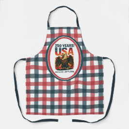 USA 250 Jahre - Patriotic Bald Eagle 4. Juli 2026 Schürze