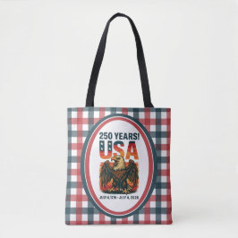 USA 250 Jahre - Patriotic Bald Eagle 4. Juli 2026 Tasche
