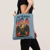 USA 250 Jahre - Patriotic Bald Eagle 4. Juli 2026 Tasche (Von Nahem)