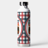 USA 250 Jahre - Patriotic Bald Eagle 4. Juli 2026 Trinkflasche (links)