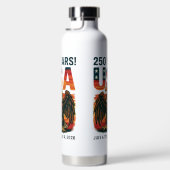 USA 250 Jahre - Patriotic Bald Eagle 4. Juli 2026 Trinkflasche (Rechts)