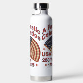 USA 250 Jahre Patriotisches Fandesign - 1776-2026 Trinkflasche (Rechts)