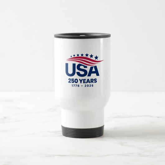 USA 250 Jahre Reisebecher (Mittel)
