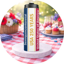 USA 250 Jahre Semiquincentennial Patriotische Stre