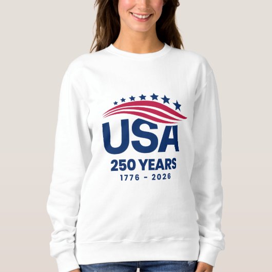 USA 250 Jahre Sweatshirt (Vorderseite)