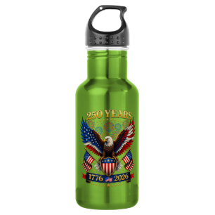USA 250. Jahrestag 1776-2026 Edelstahlflasche