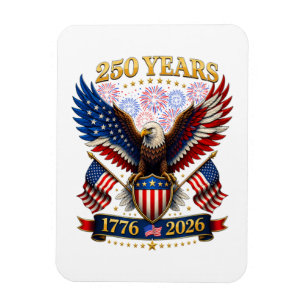 USA 250. Jahrestag 1776-2026 Magnet