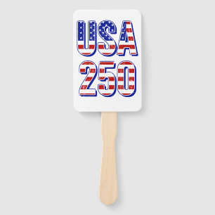 USA 250. Jahrestag 1776-2026 Patriotisch Amerikani Fächer