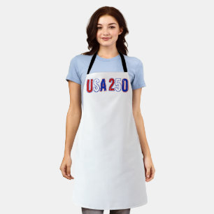 USA 250. Jahrestag 1776-2026 Patriotisch Amerikani Schürze