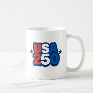 USA 250. Jahrestag 1776-2026 Patriotisches Amerika Kaffeetasse
