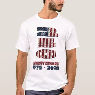 USA 250. Jahrestag 1776-2026 Semiquincentennial T-Shirt
