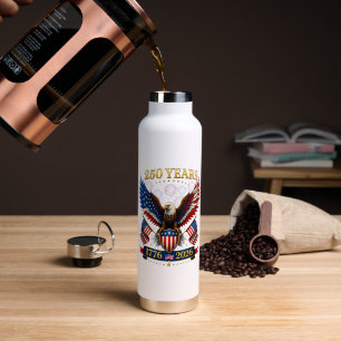USA 250. Jahrestag 1776-2026 Trinkflasche